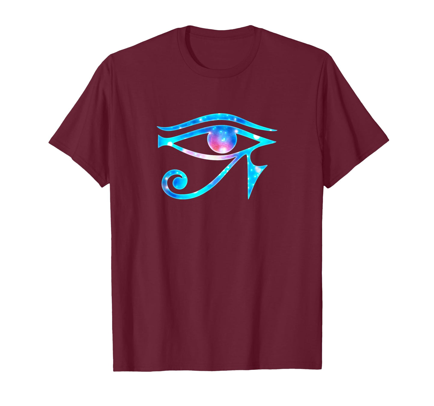 GALAXY STYLE by yuma Eye of Horus Egyptian Protection Symbol Lucky Charms T-Shirt