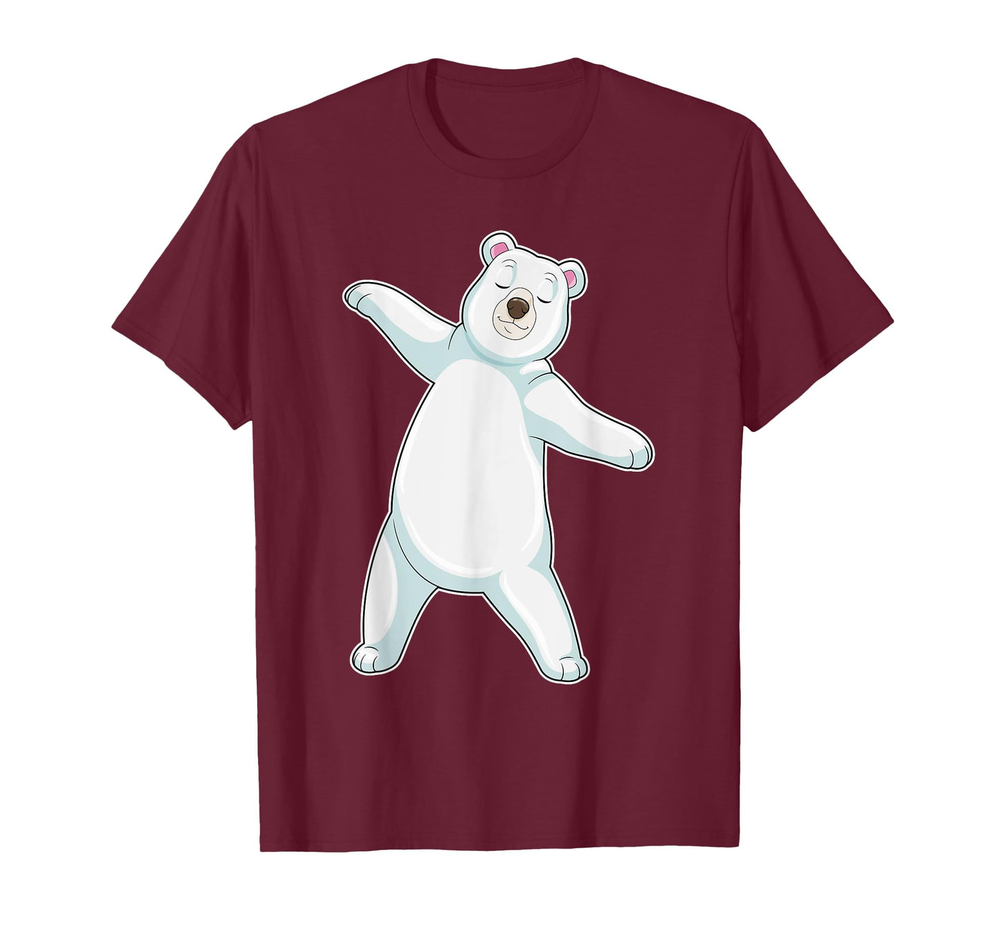 Polar bear Yoga Fitness Gymnastics T-Shirt