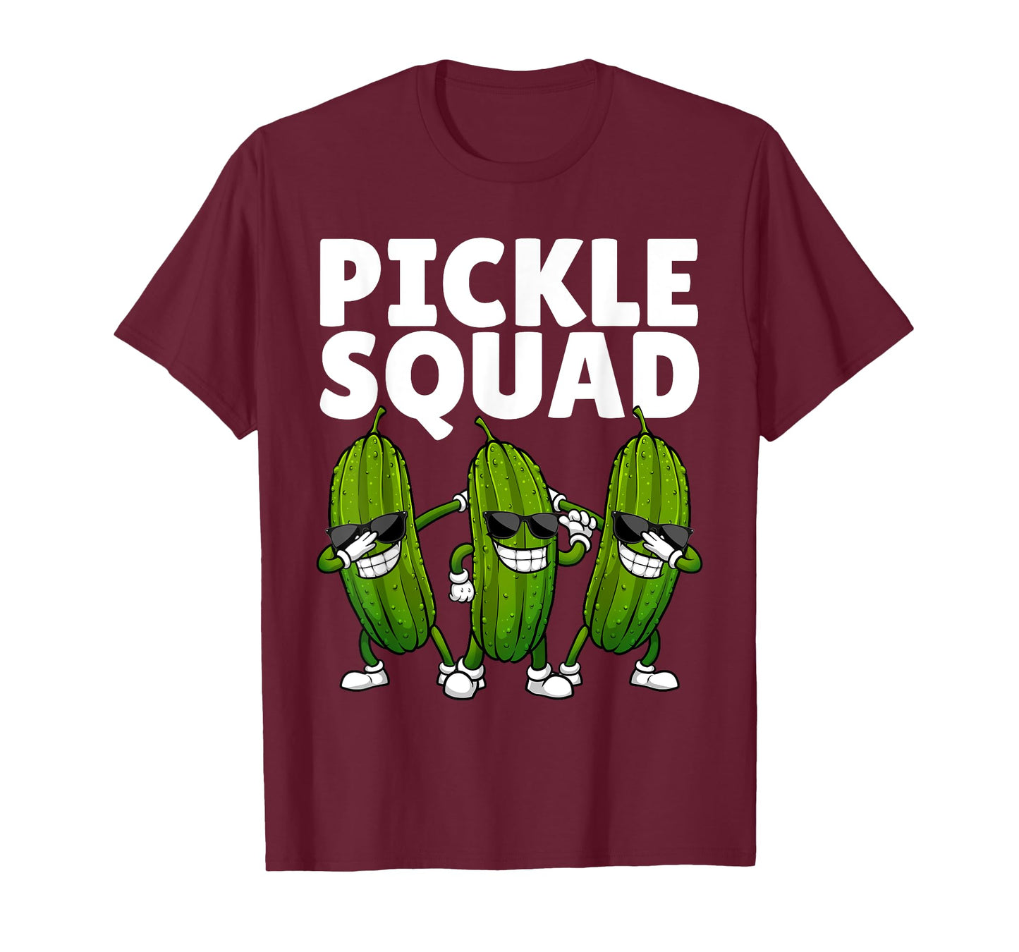 Pickle Squad Art For Men Women Kids Cucumber Pickle Lover T-Shirt