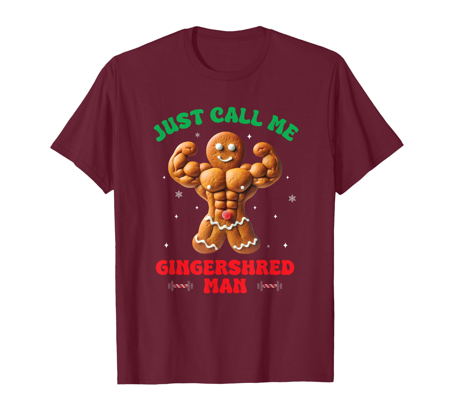 Just Call Me the Gingershred Man Workout Funny Gifts Men T-Shirt