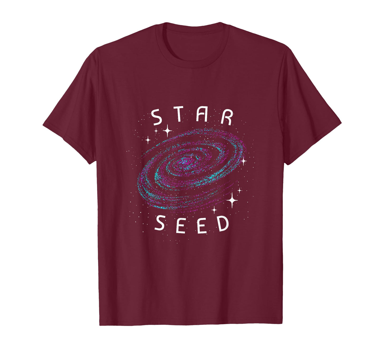 Aesthetic Galaxy Nebula Universe Indigo Starseed T-Shirt