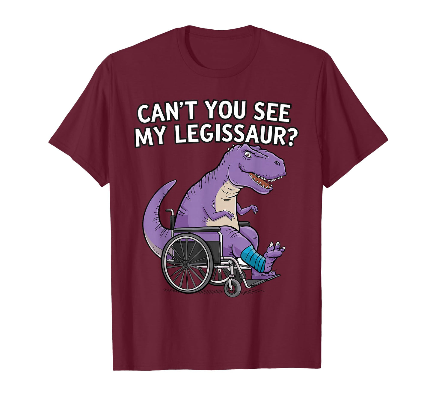 Cool Broken Leg Design for Men Boys Kids Broken Foot Ankle T-Shirt