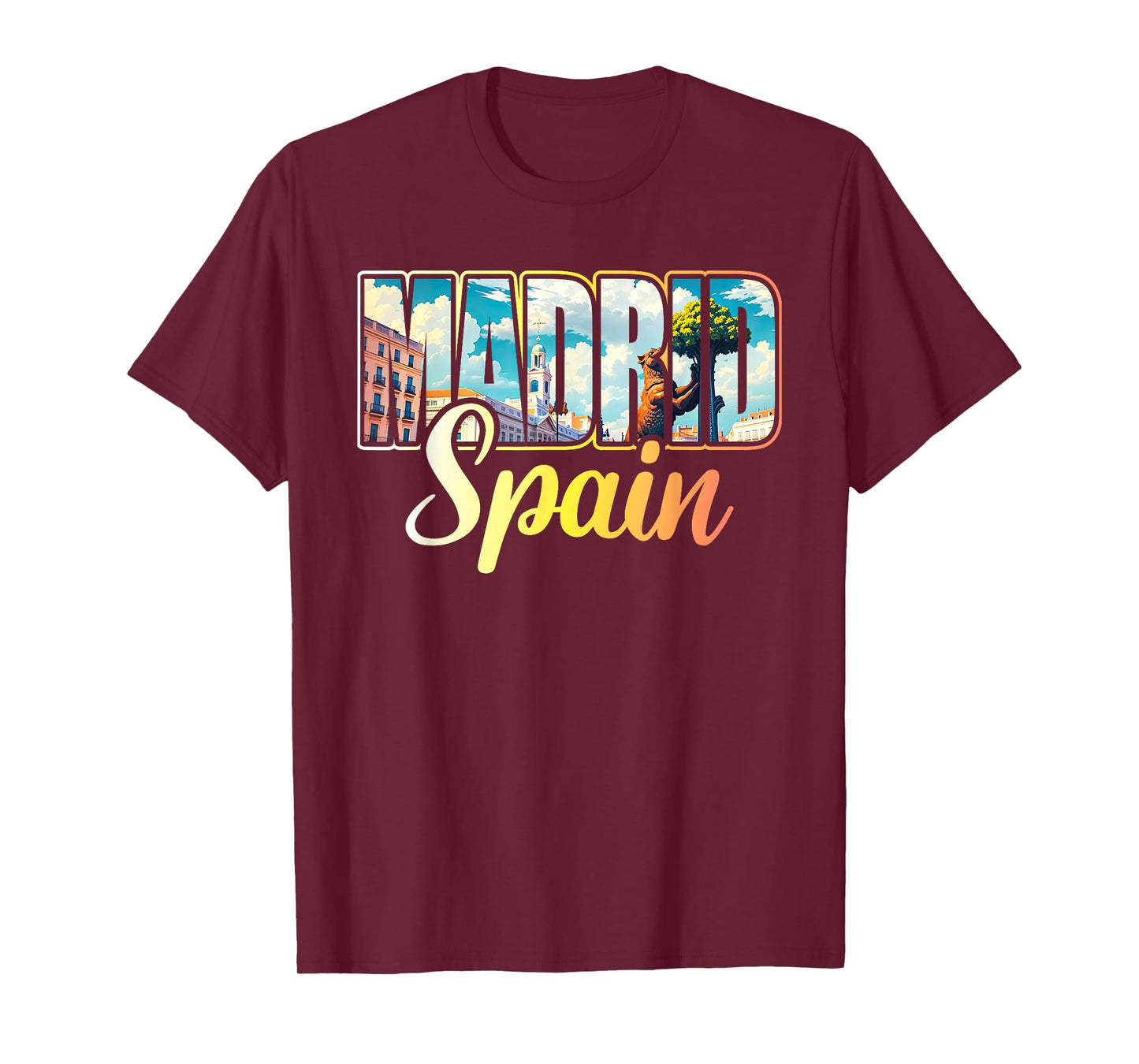 Madrid Spain Espana Town Spain City Madrid T-Shirt