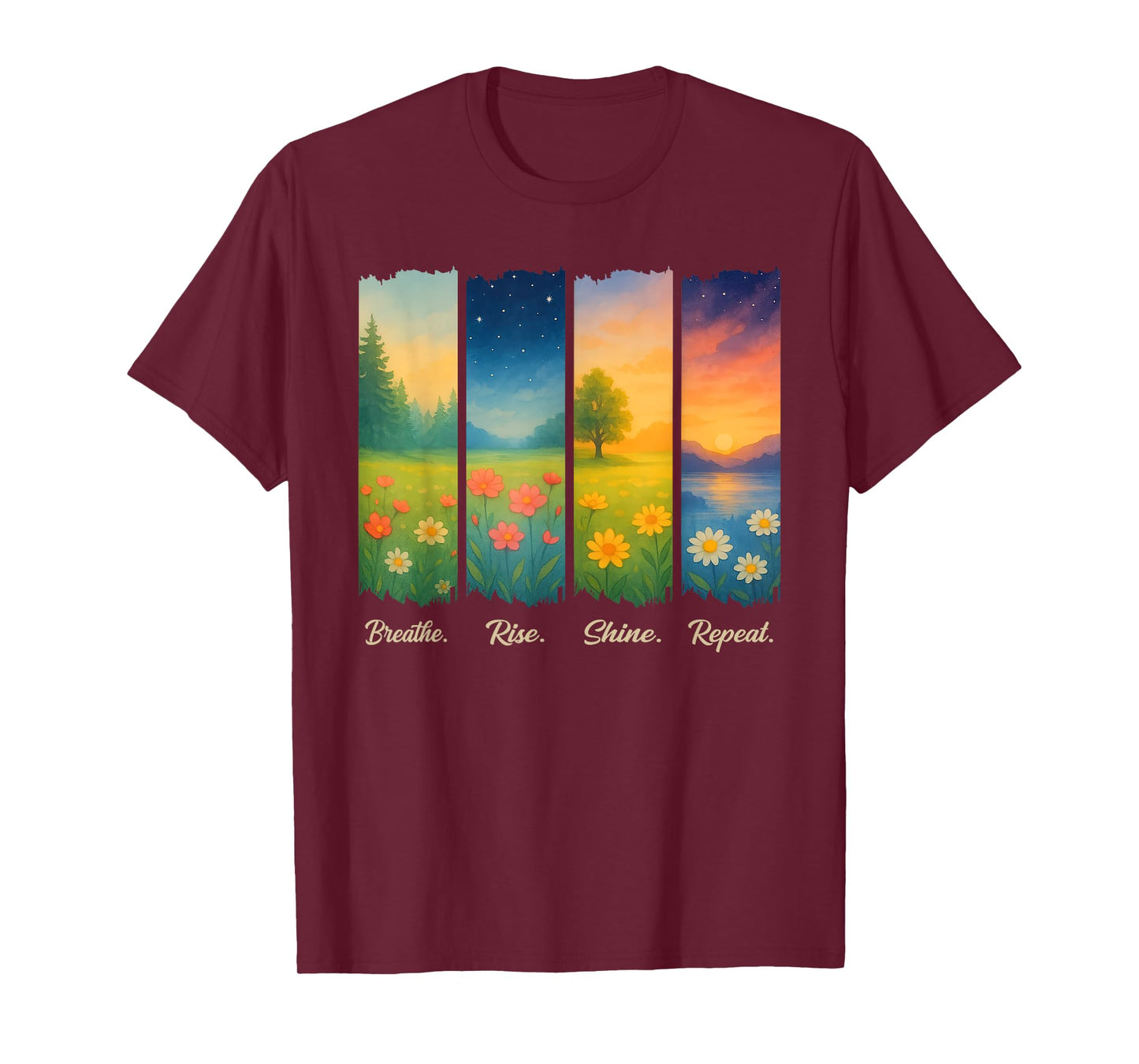 Breathe Rise Shine Repeat T-Shirt