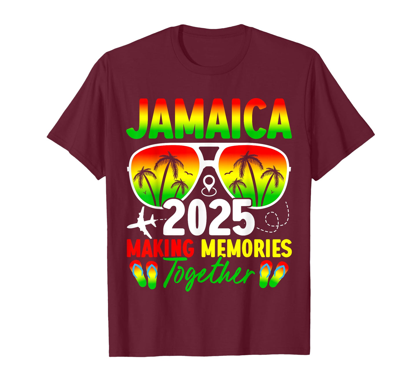 Jamaica Family Reunion 2025 Making Memories Vacation Summer T-Shirt