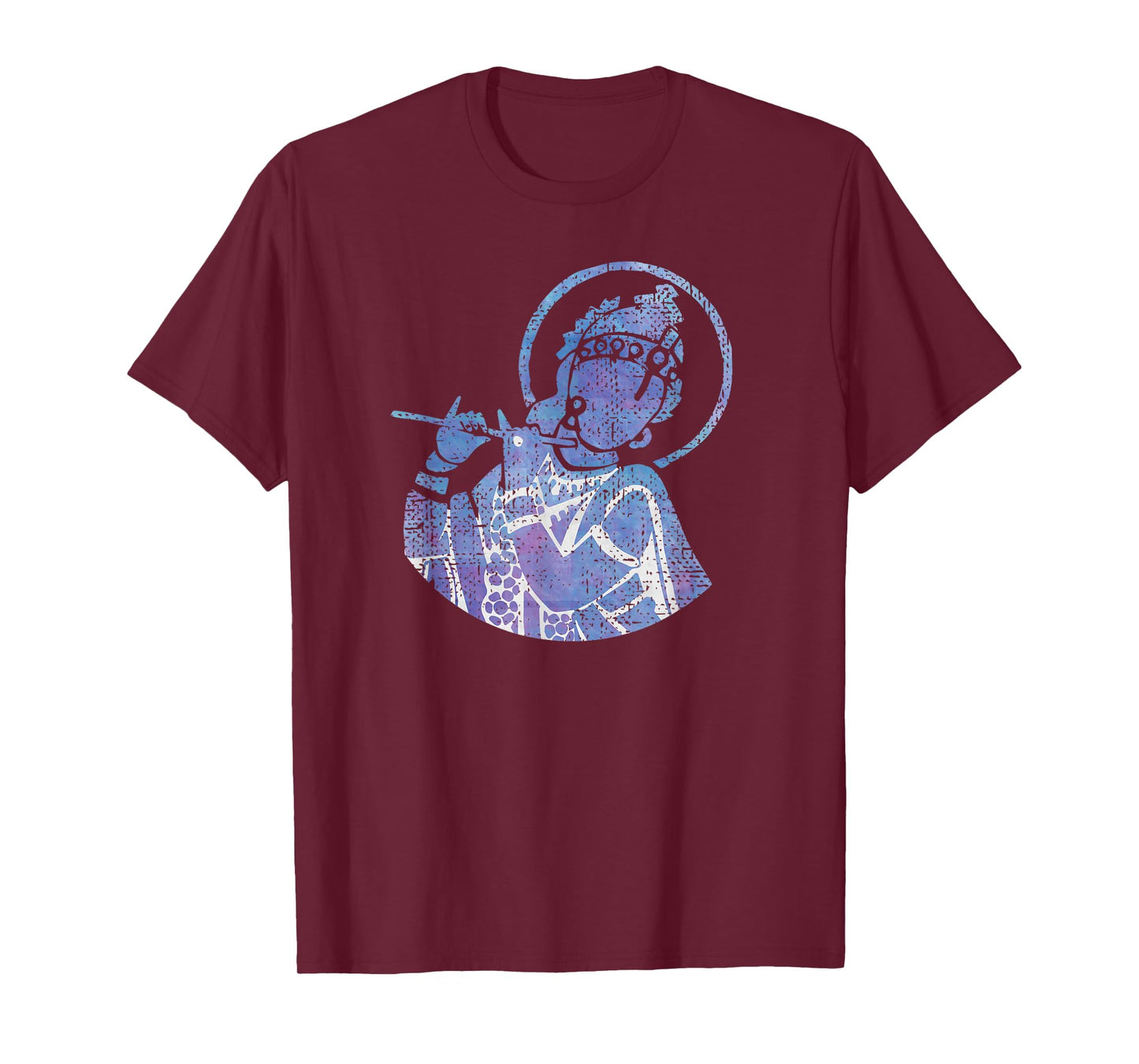 The Divine Flutist Lord Krishna T-Shirt
