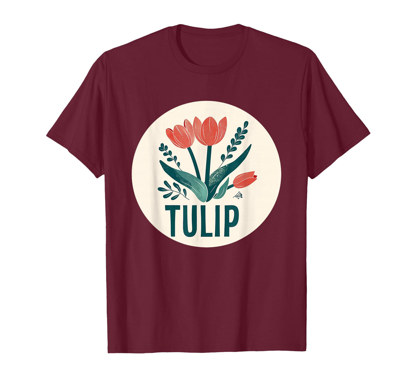 Nice red Tulips for Spring and Summer Plants Fans T-Shirt