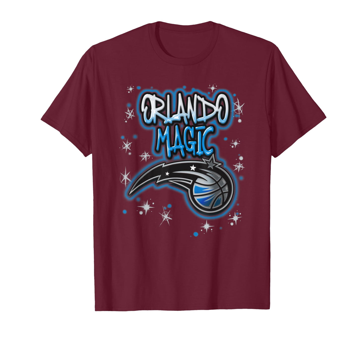 NBA Orlando Magic Airbrush Logo T-Shirt