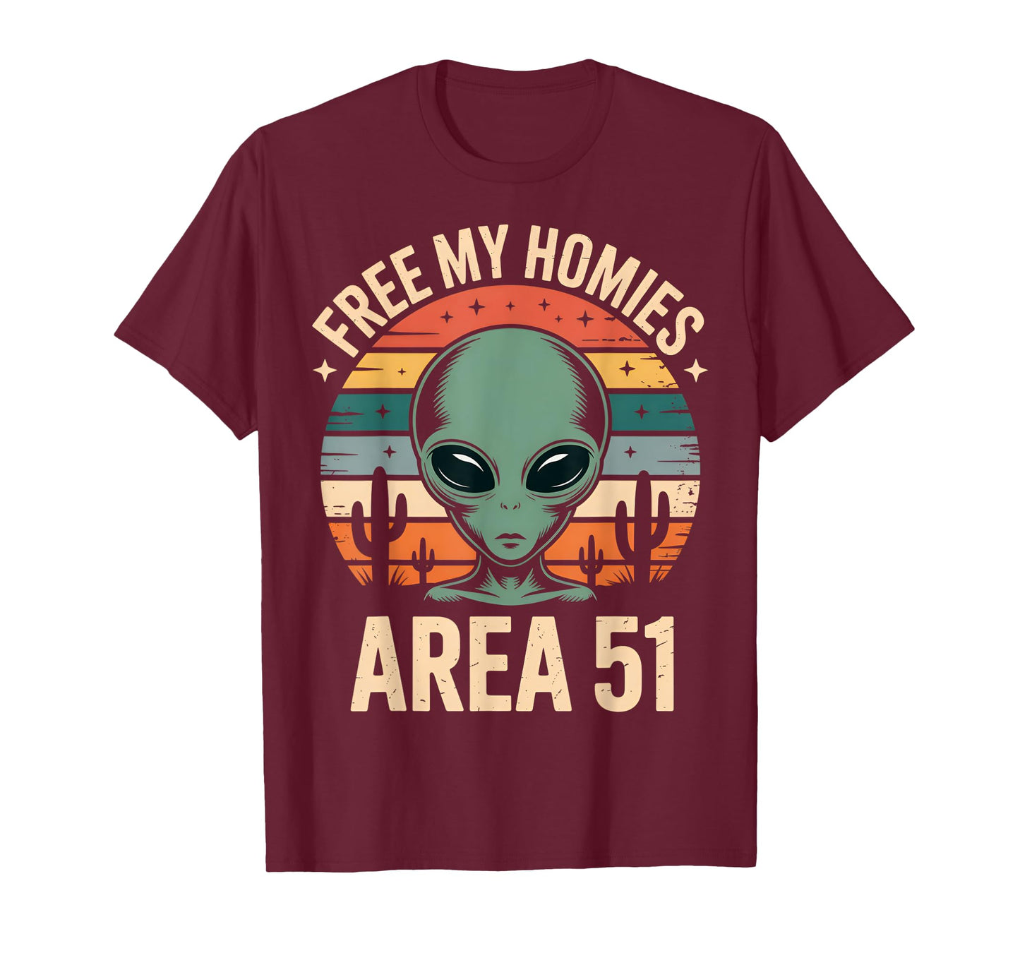 Alien Free My Homies Area 51 Funny UFO Boys Kids Men Women T-Shirt