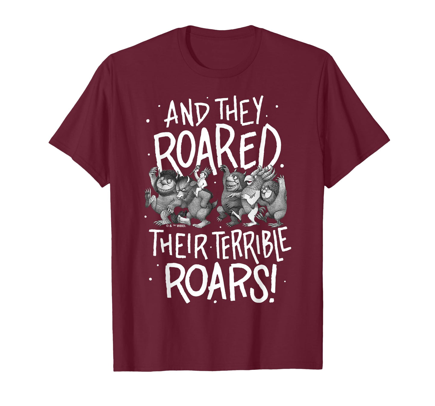 Where The Wild Things Are - They Roared Their Terrible Roars T-Shirt