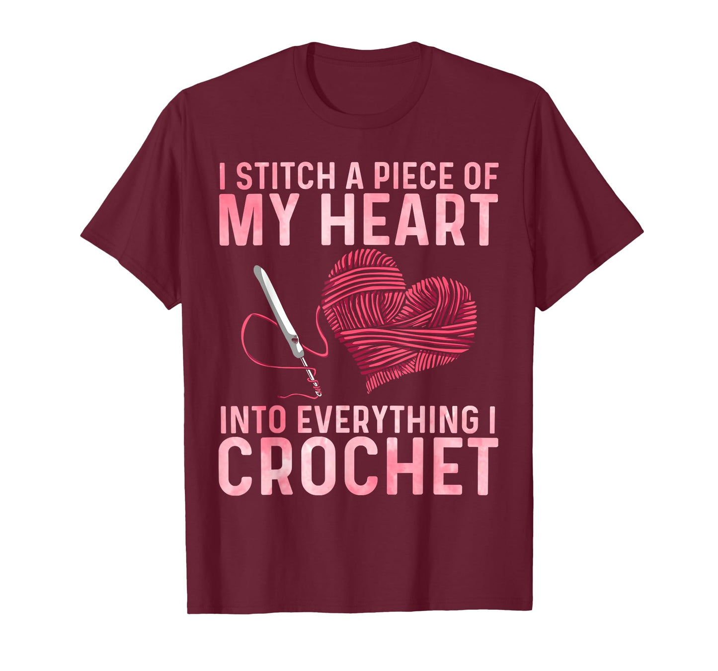 Funny Crochet Design for Men Women Crocheting Crochet Lover T-Shirt