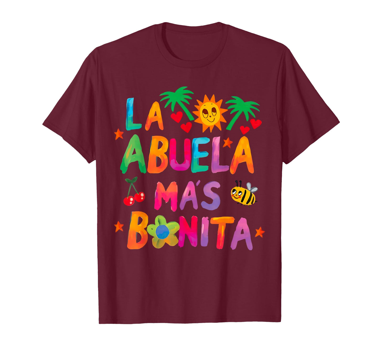 La Abuela Mas Bonita - The Most Beautiful Grandmother T-Shirt