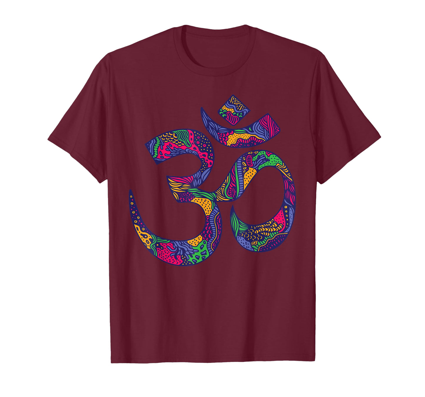Om Symbol Namaste Aum Ohm Hindu Zen Tantra Yoga Day T-Shirt