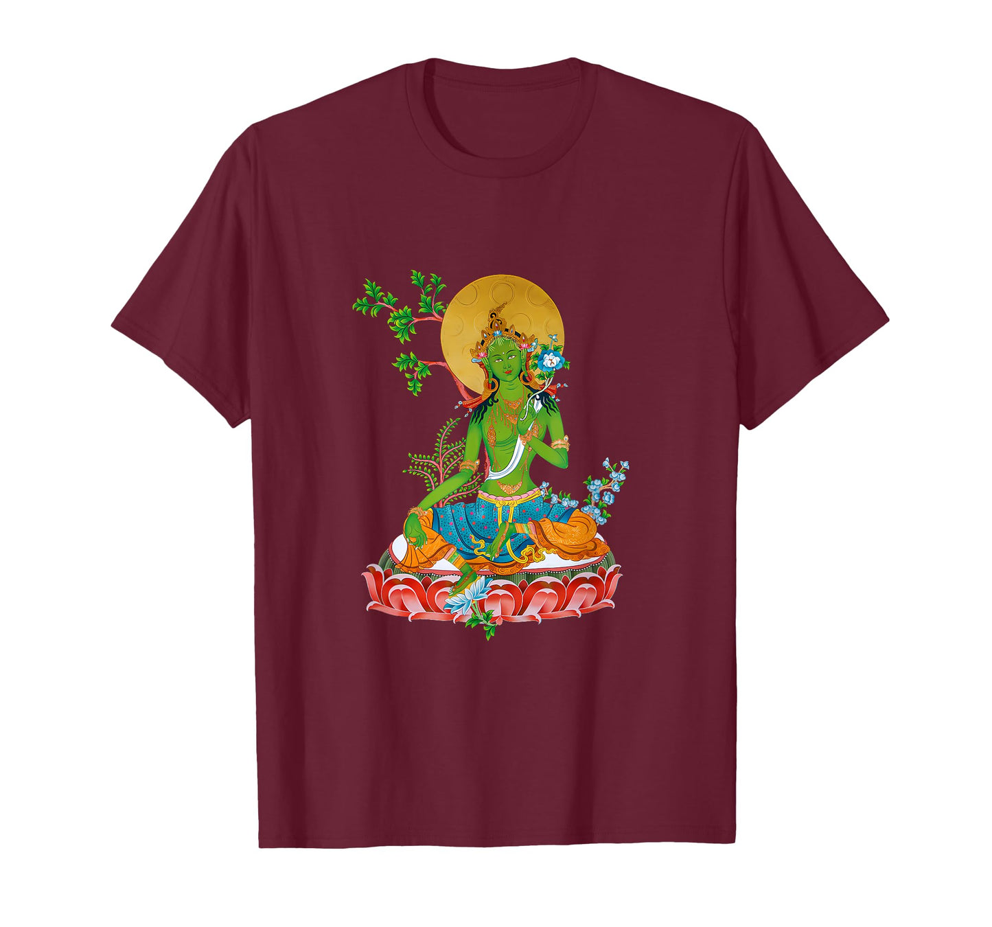 Tibetan Green Tara Buddha T-Shirt