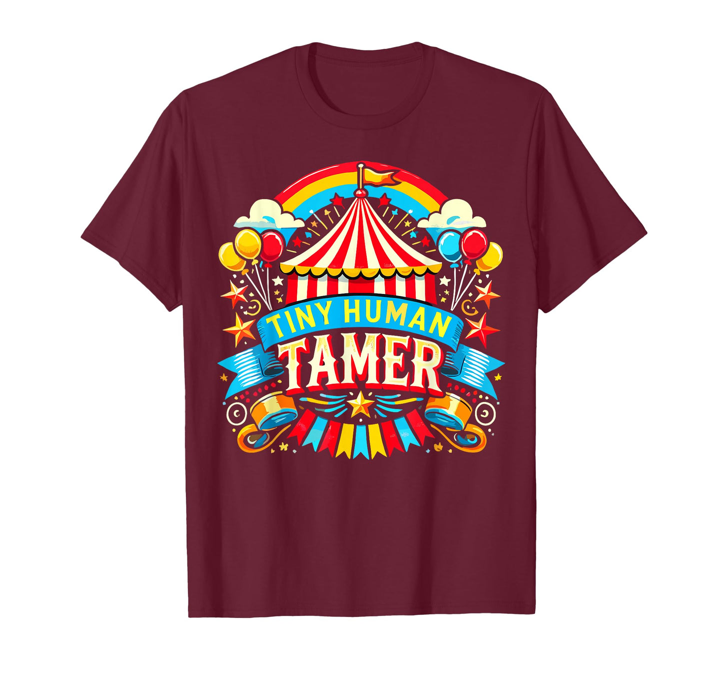 Tiny Human Tamer Circus Carneval Staff T-Shirt