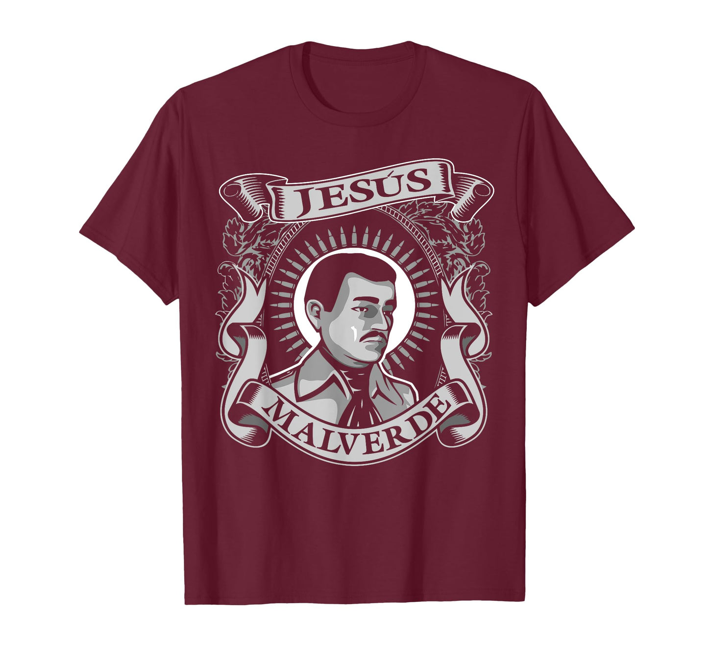 Jesus Malverde Mexican Hero Angel Of The Poor T-Shirt T-Shirt