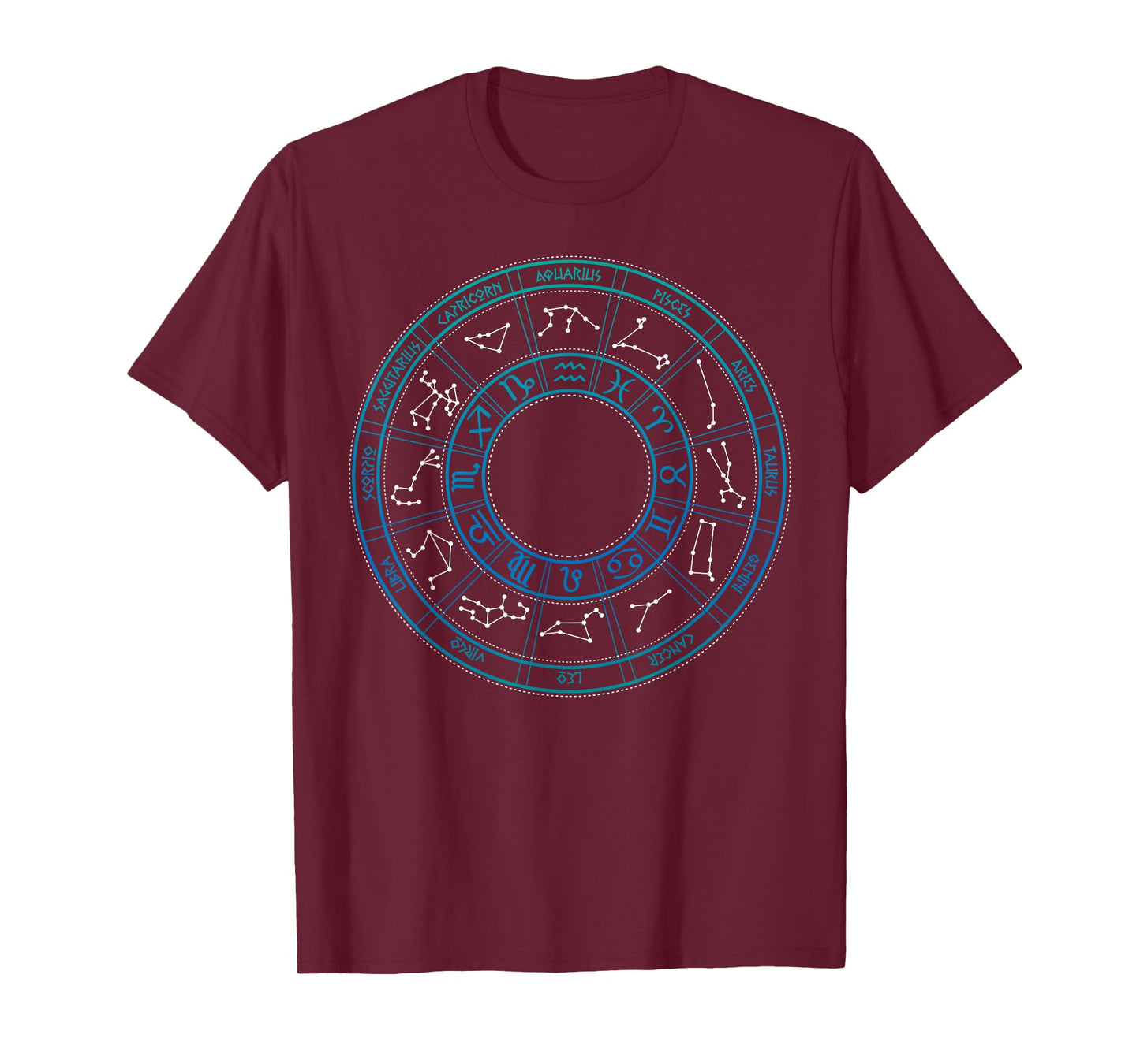 Zodiac Signs Astrology Horoscope Lover Astrological Symbols T-Shirt