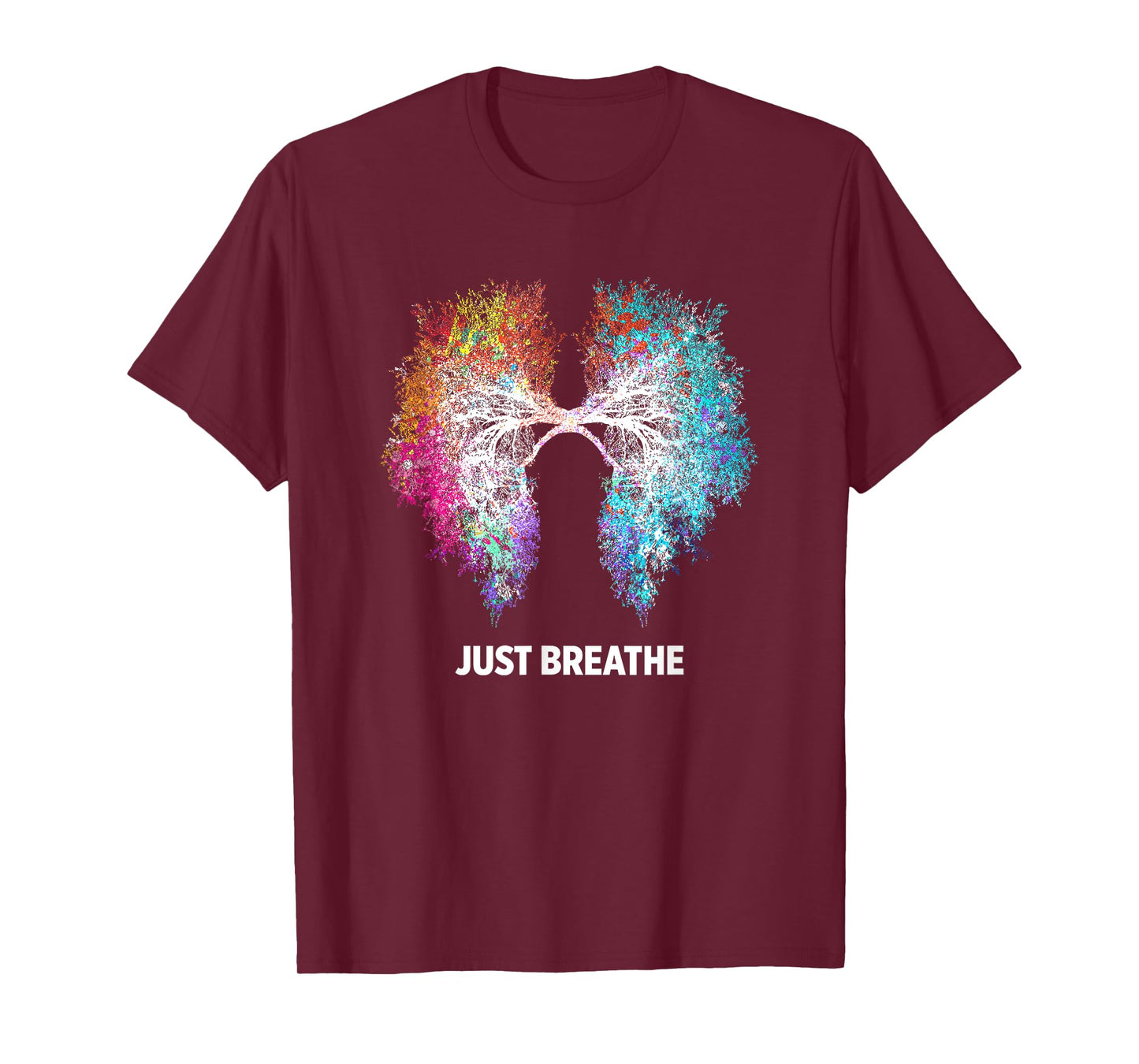 Yoga Inhale Exhale Nature Lung T-Shirt