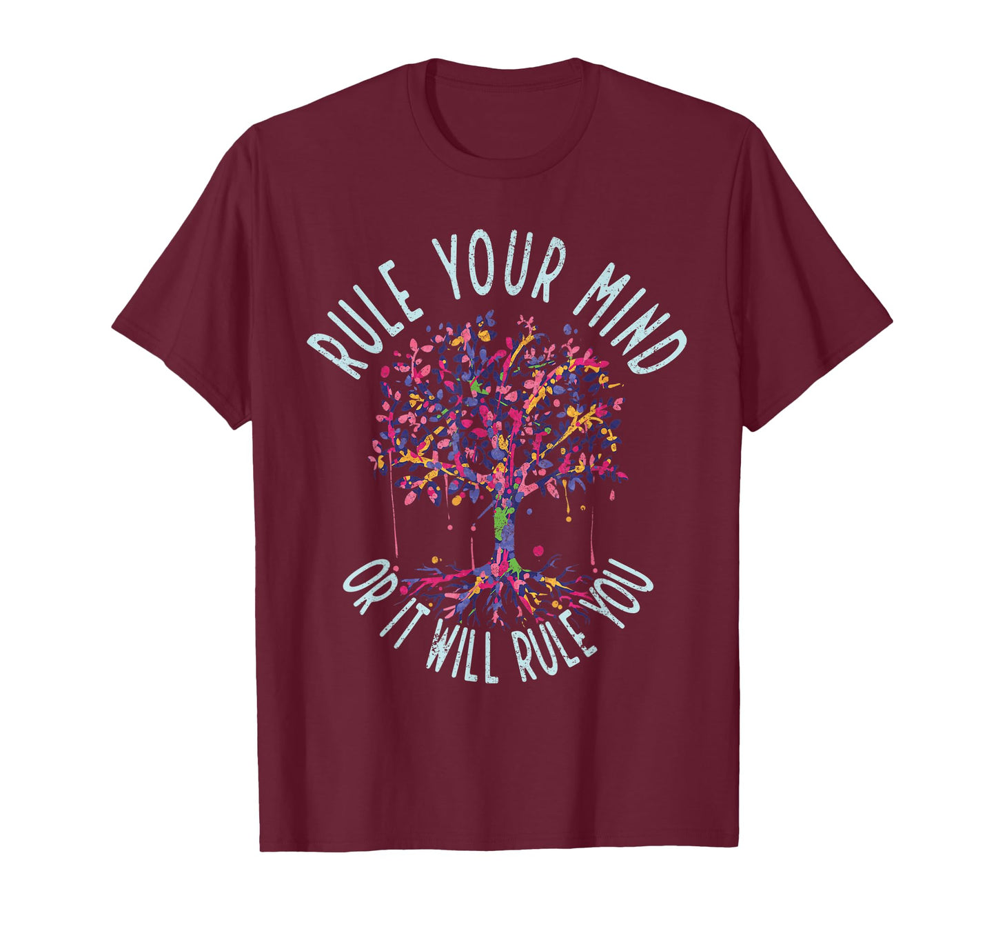 Tree Of Life Spiritual Quote Yoga Workout T-Shirt