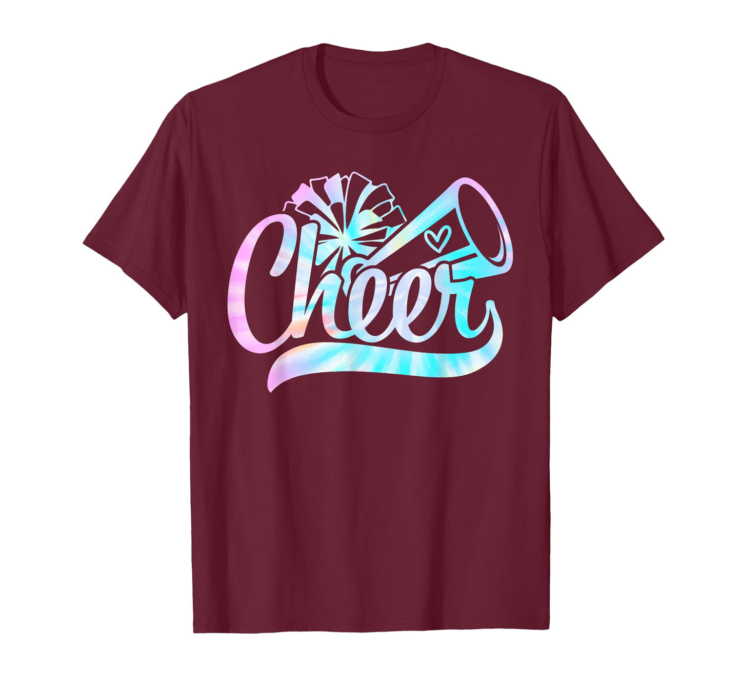 Tie Dye Cheer Cheerleading for Cheerleader Squad Girl BFF T-Shirt