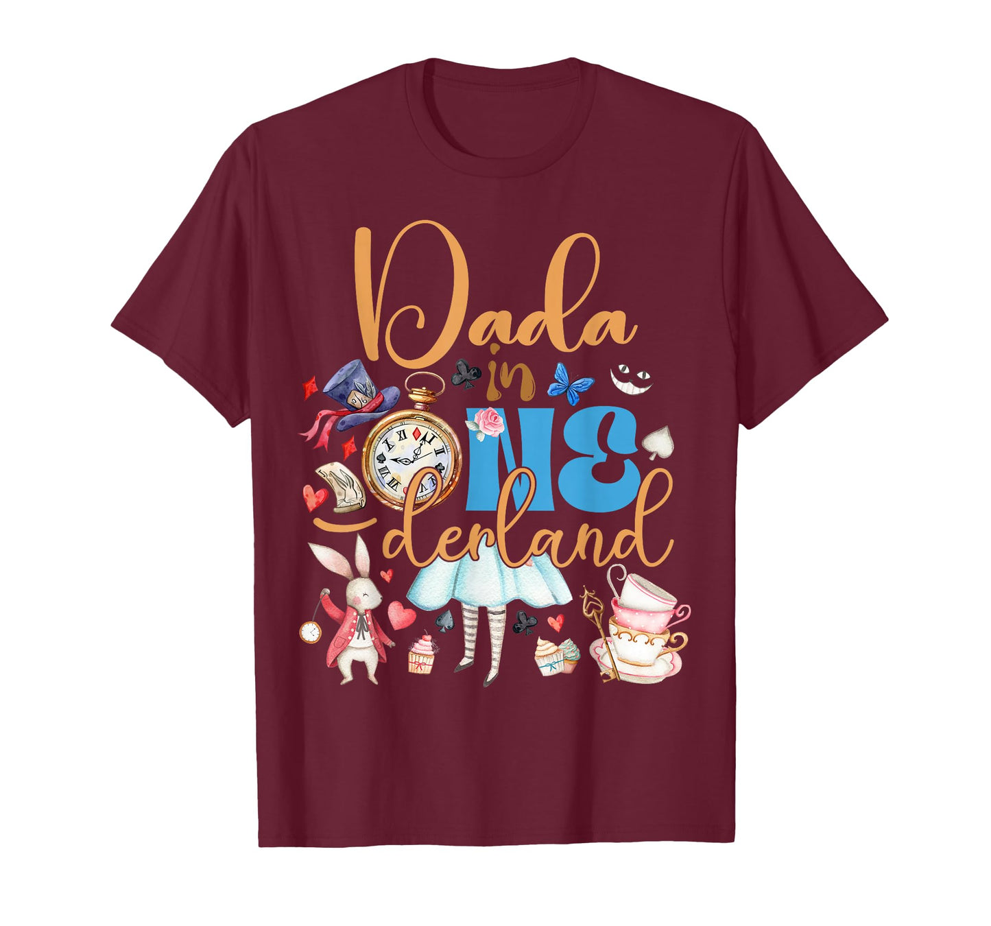 Alice Dada in ONEderland Birthday Family T-Shirt