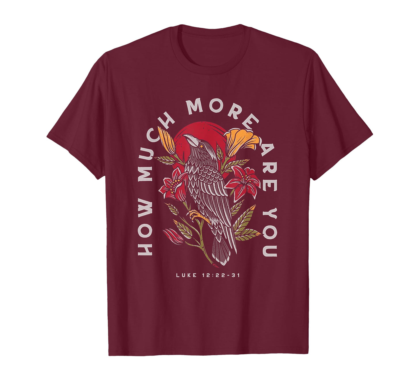 How Much More Are You Ravens And Lilies T-Shirt