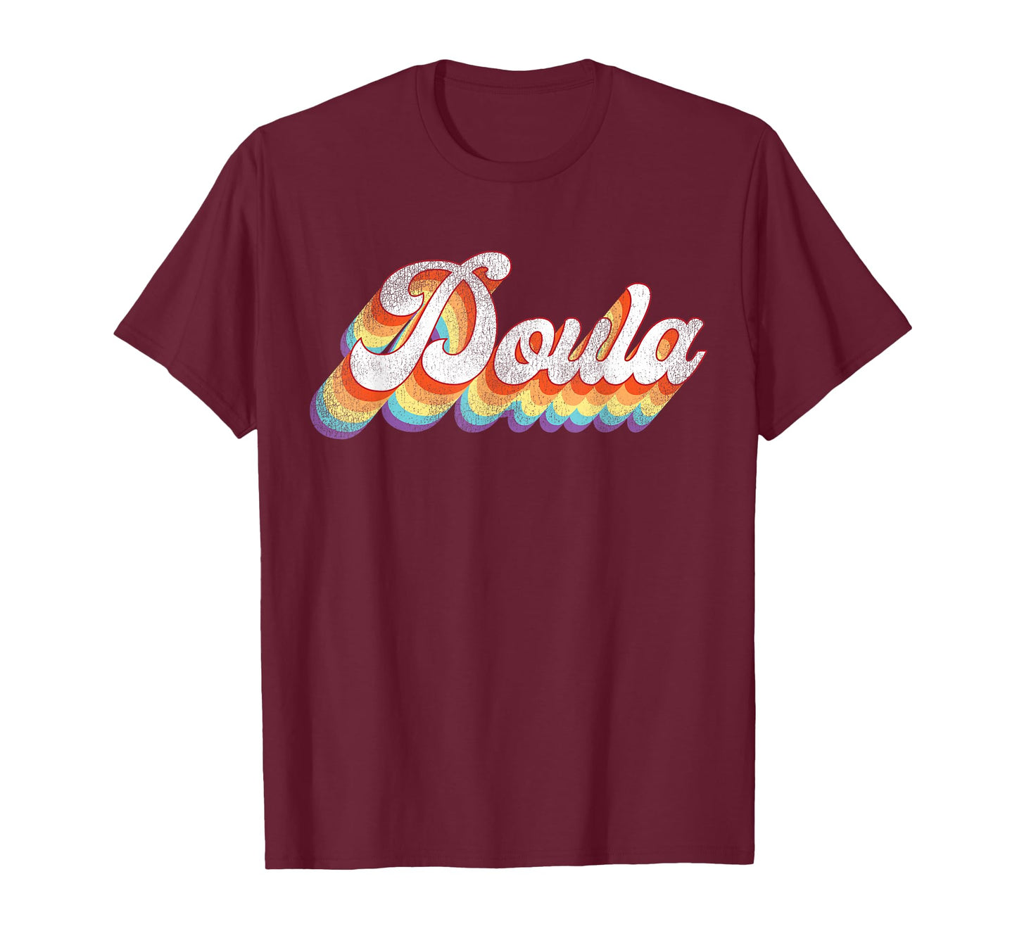 Doula Birth Worker Retro Vintage Doula T-Shirt