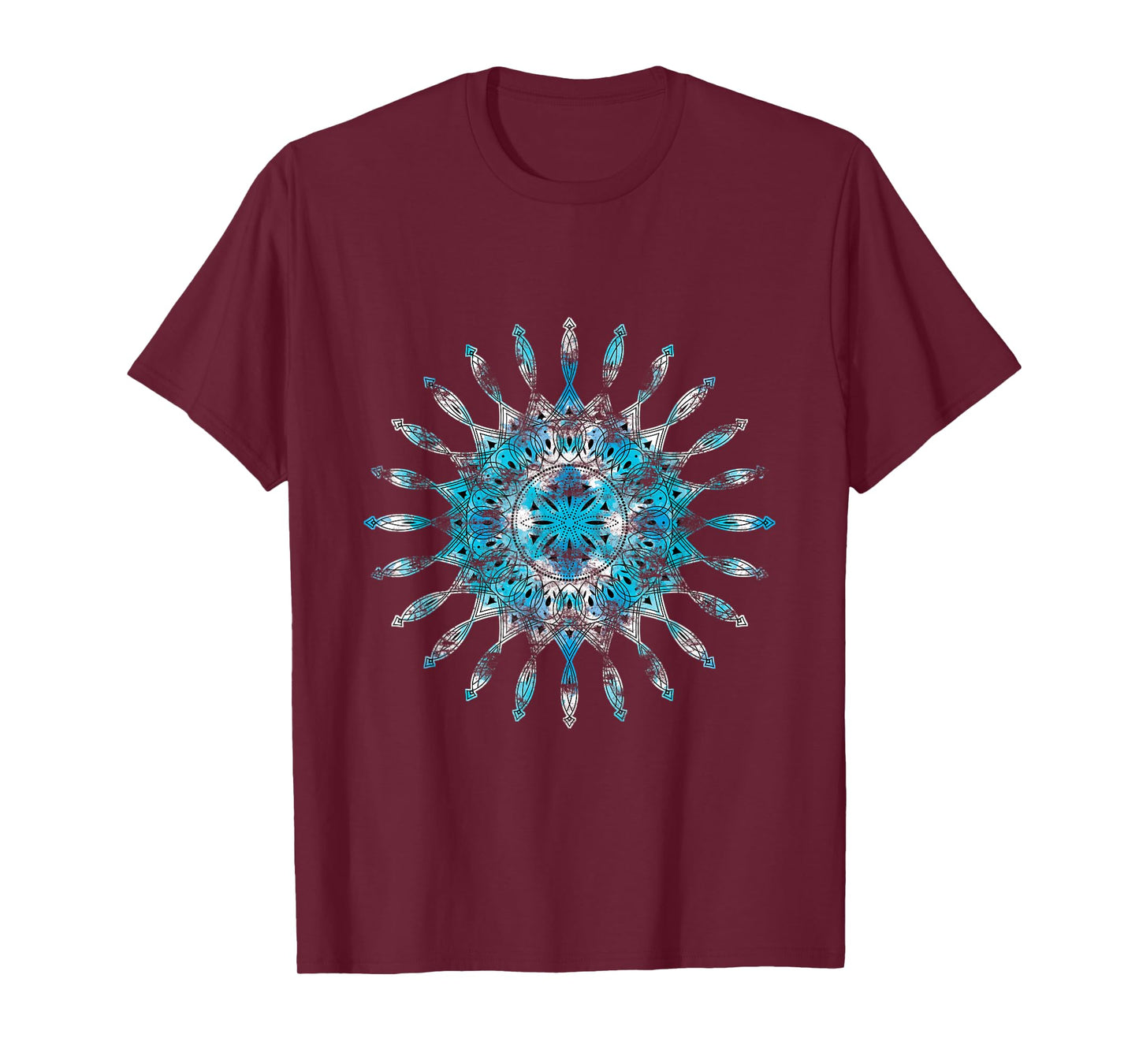 Spiritual Meditation Mantra Asian Diwali Pilates Mandala T-Shirt