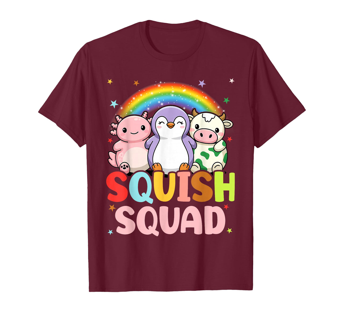 Squish Squad Mallow Lover Cute Birthday T-Shirt