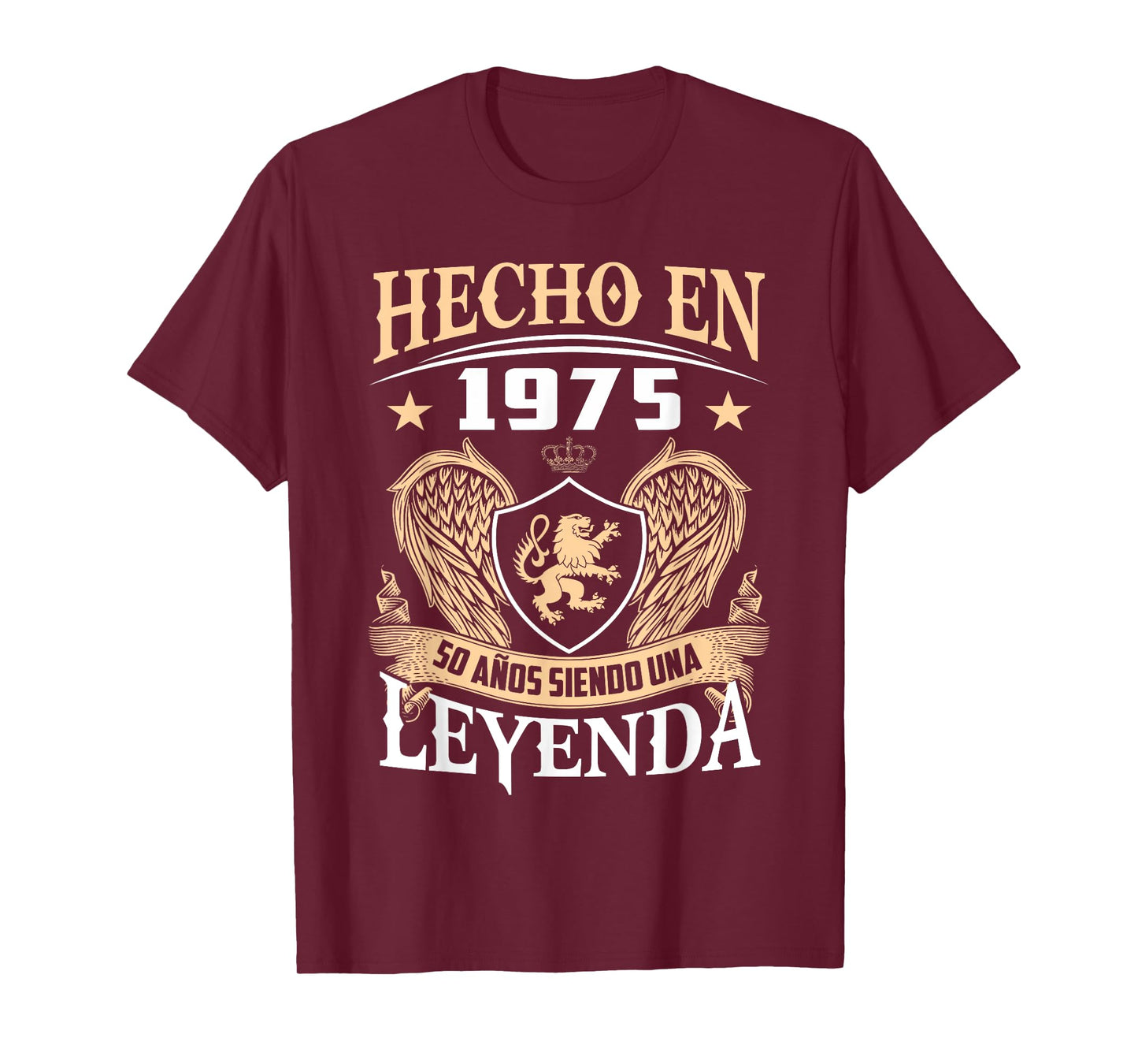 Made In 1975 Legend Spanish Cumpleaños 50th Birthday T-Shirt