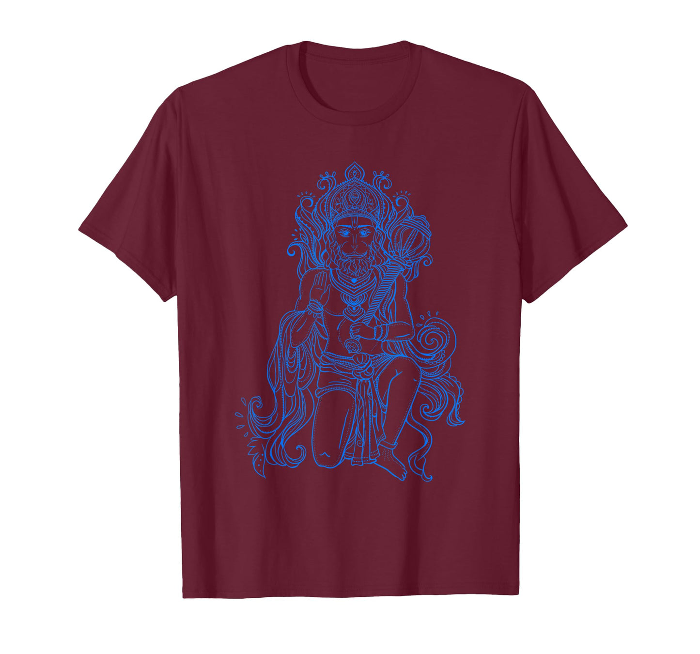 "Divine Hanuman" β Full Body Depiction of The Monkey God T-Shirt