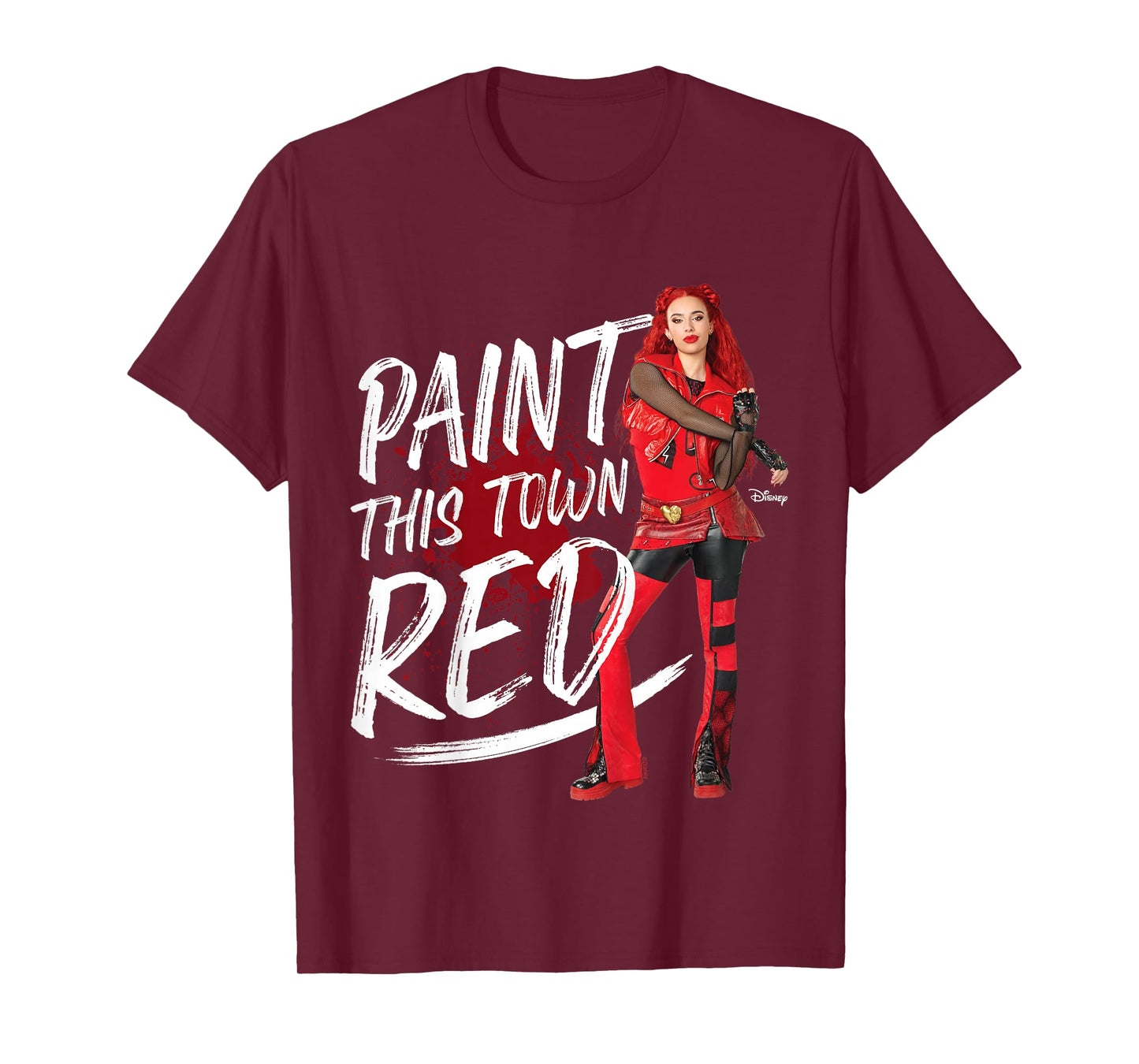Kids Descendants 4 - The Rise Of Red Paint This Town T-Shirt