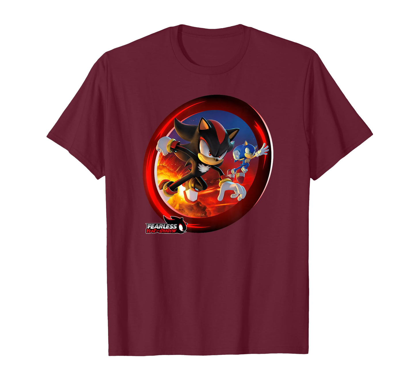 Sonic the Hedgehog, Fearless: Year of Shadow key art T-Shirt