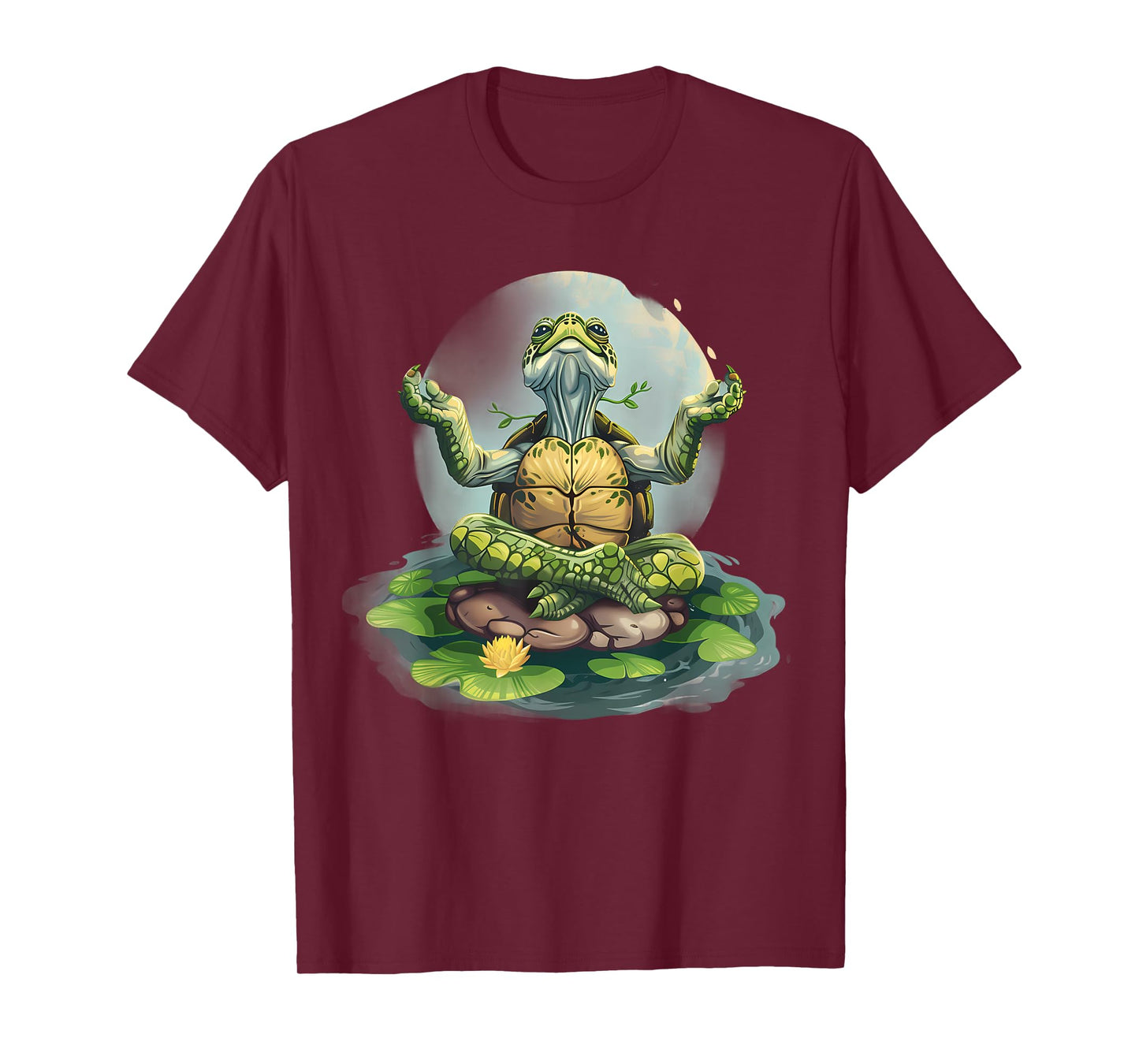 Meditation Turtle Zen Buddha Spirituality Buddhist Hindu T-Shirt