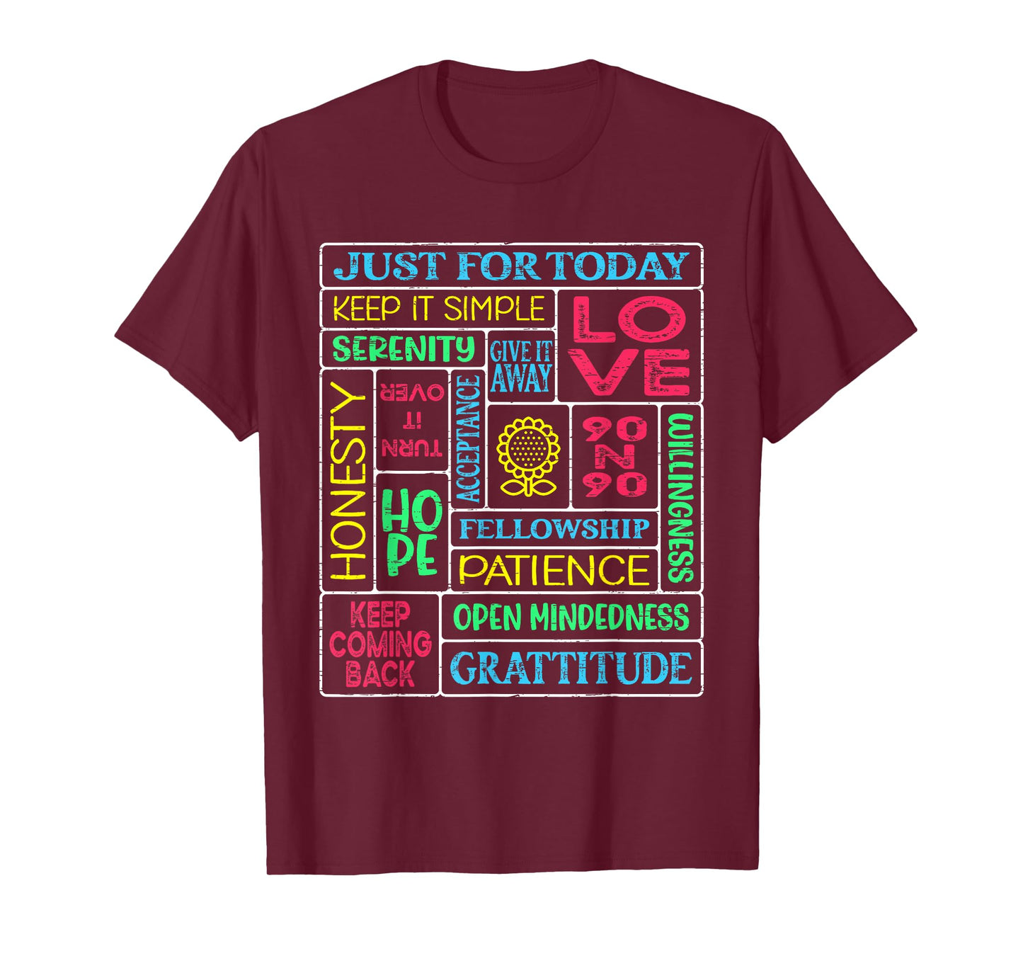 Spiritual Narcotics Anonymous Garden T-Shirt