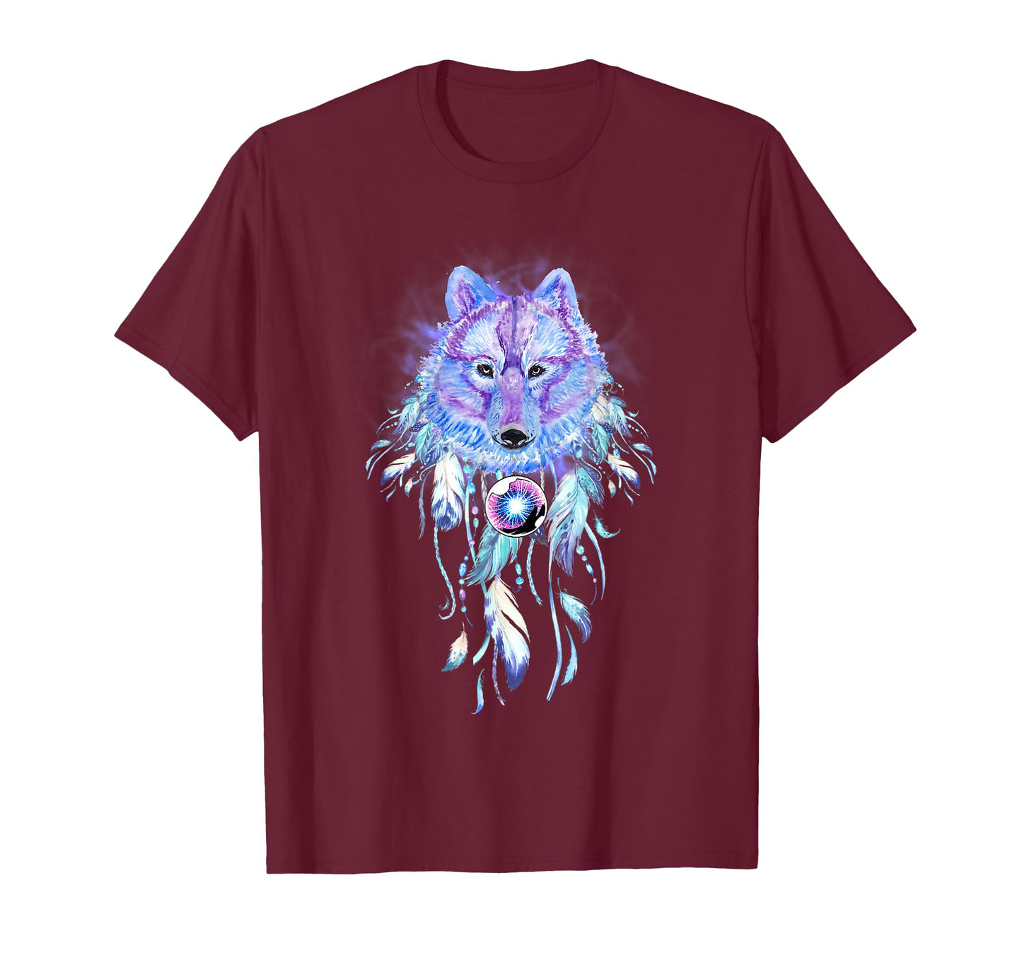 Wolf Dream Catcher T-Shirt