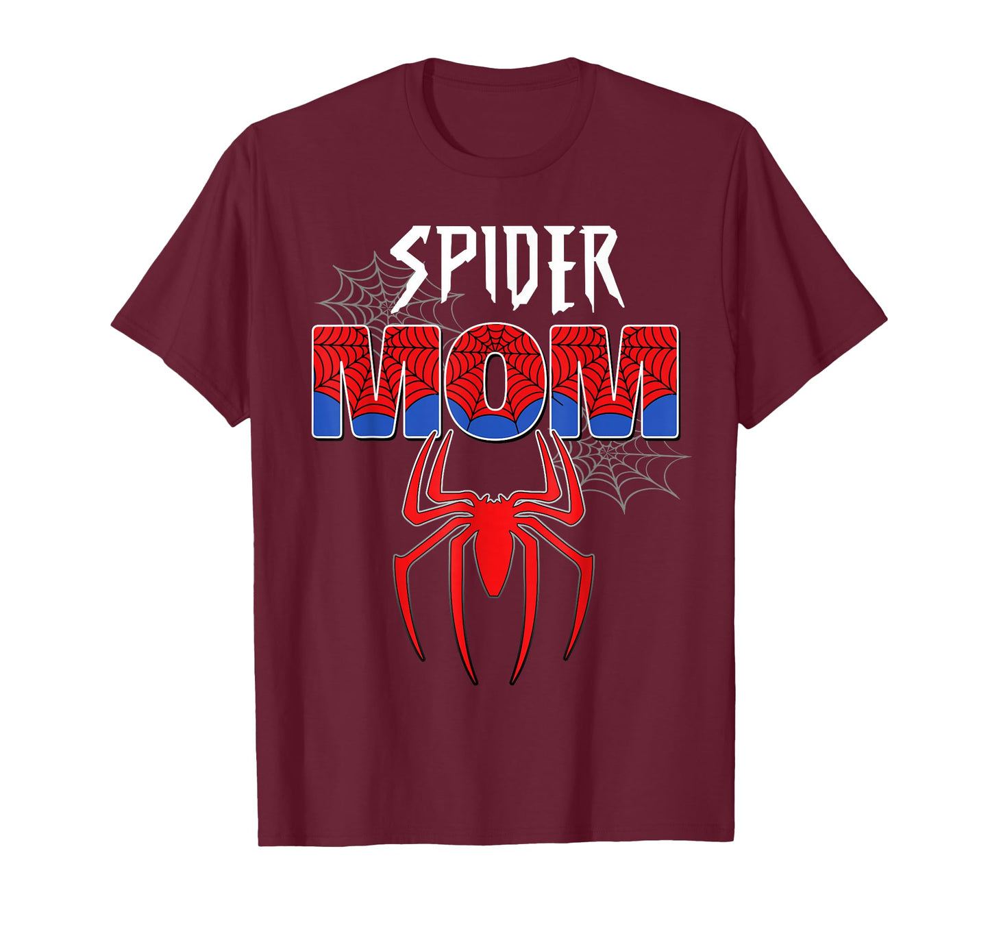Women Spider Mom Mother's Day Matching Family Birthday T-Shirt