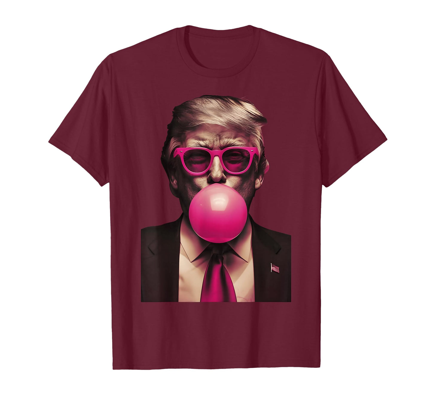 Trump Pink Bubblegum Funny T-Shirt