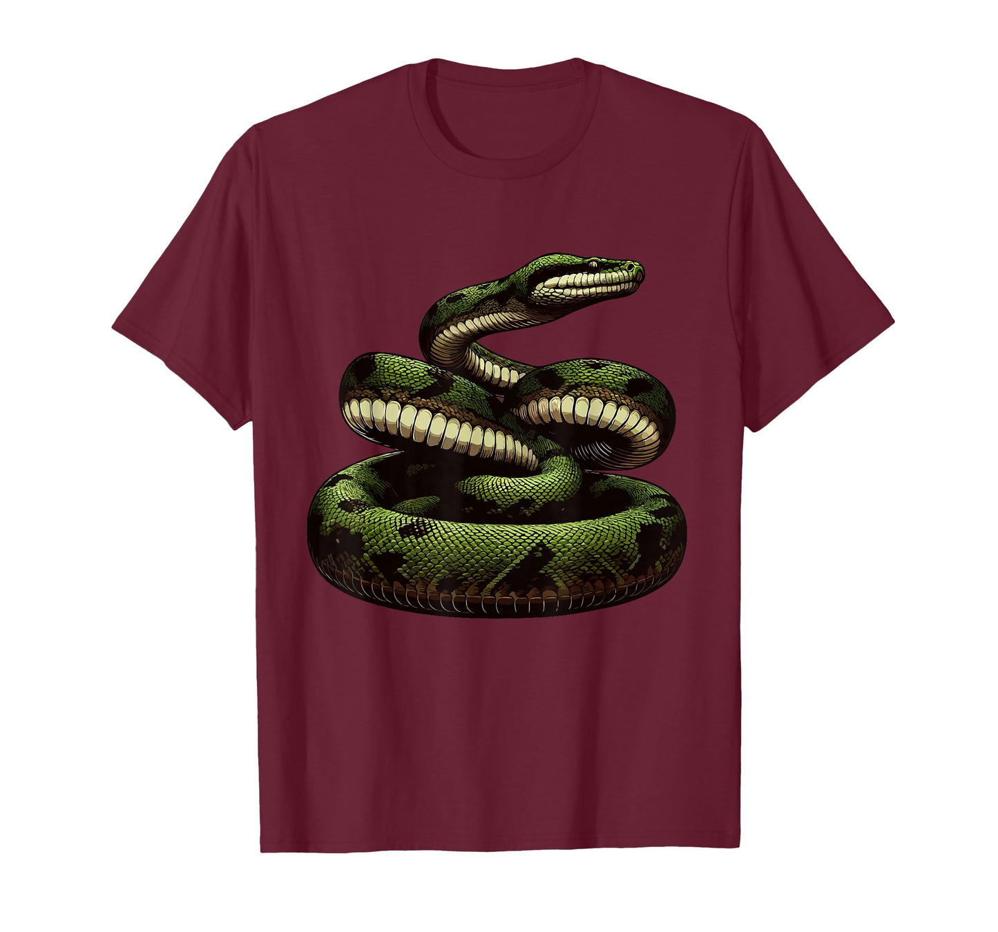 Rainforest Anaconda snake for men women boys girls kids T-Shirt