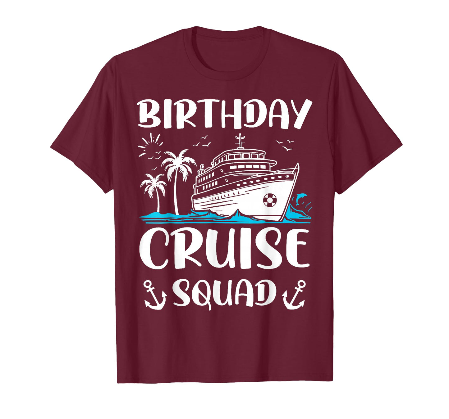 Birthday Cruise Squad Birthday Party Crew T-Shirt