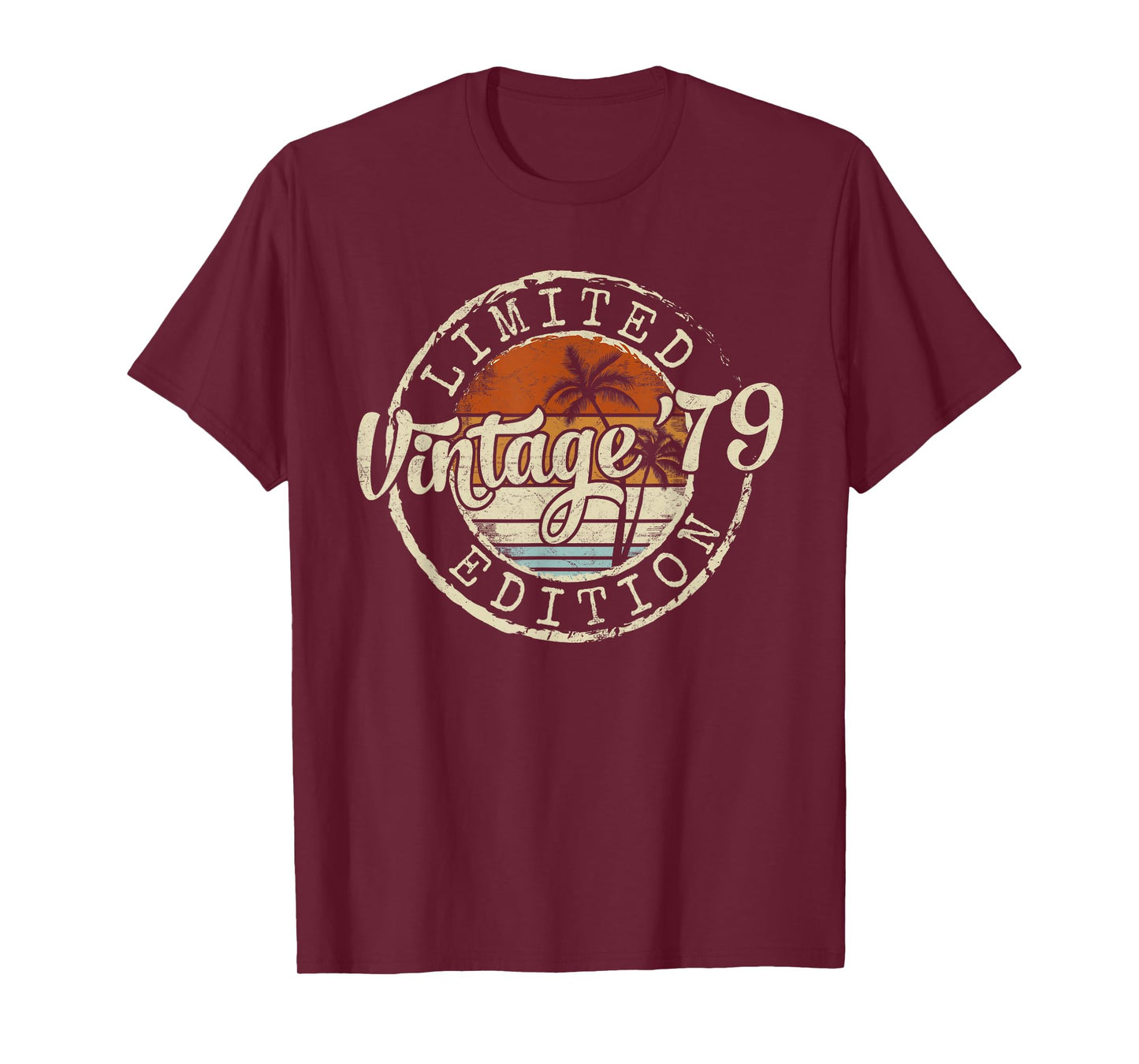Vintage 1979 46th Birthday Gifts 46 Year Old For Men Women T-Shirt