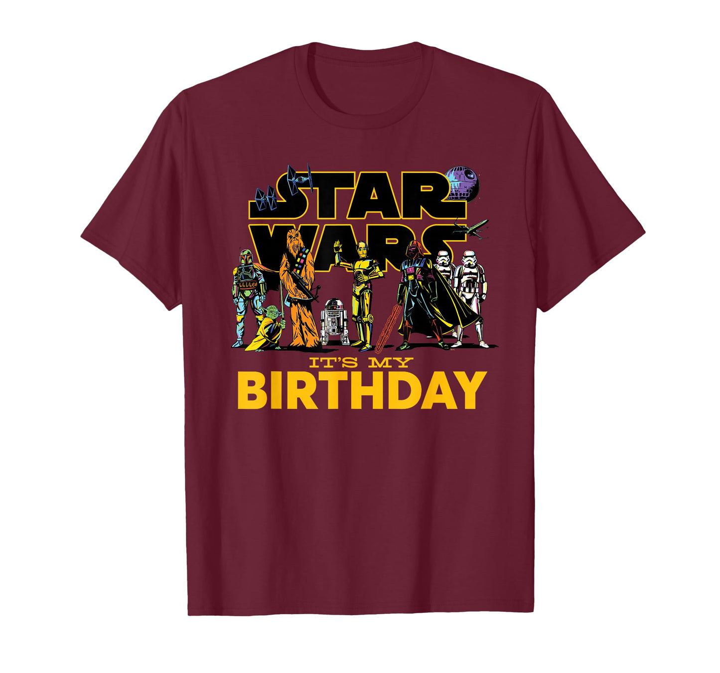 Star Wars Classic Characters Party Matching It’s My Birthday T-Shirt