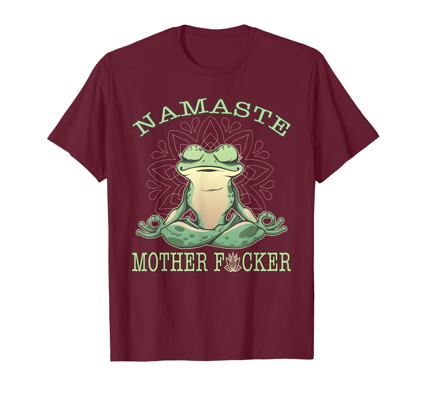 Yoga Frog Namaste T-Shirt
