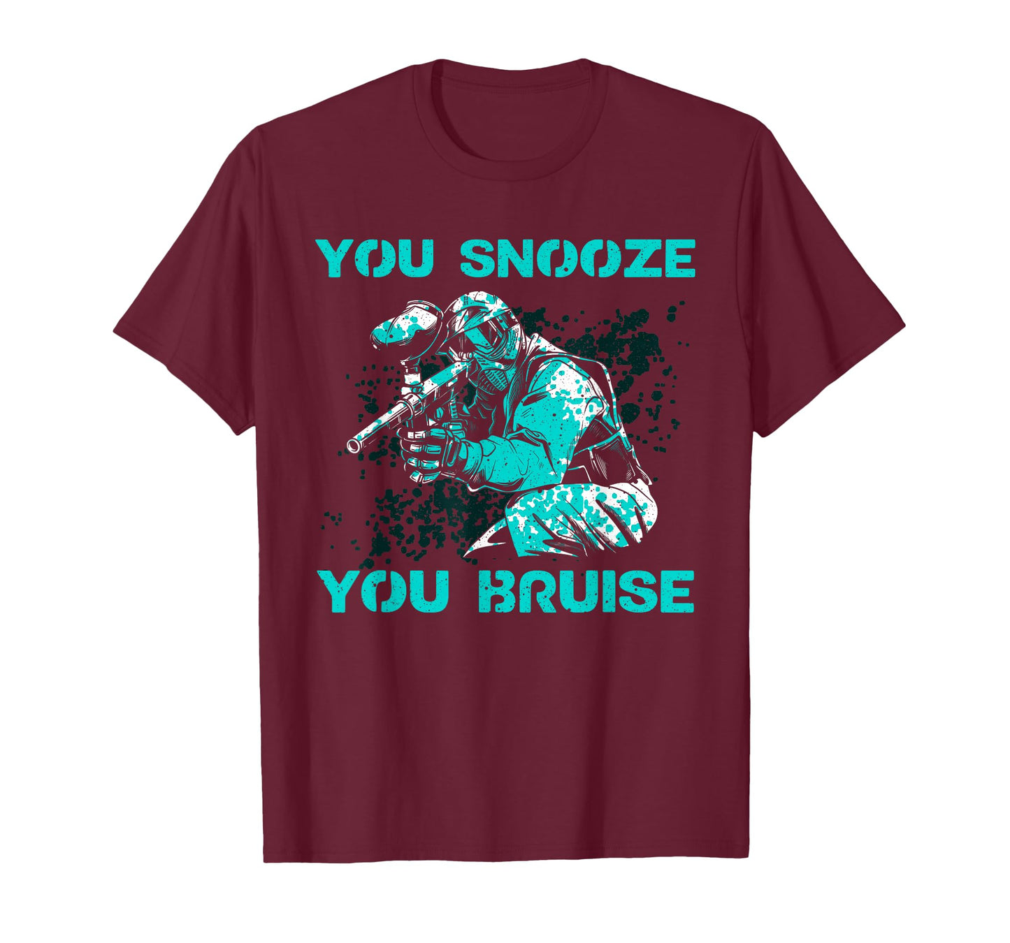 Funny Paintball Art For Men Women Kids Paintball Player T-Shirt