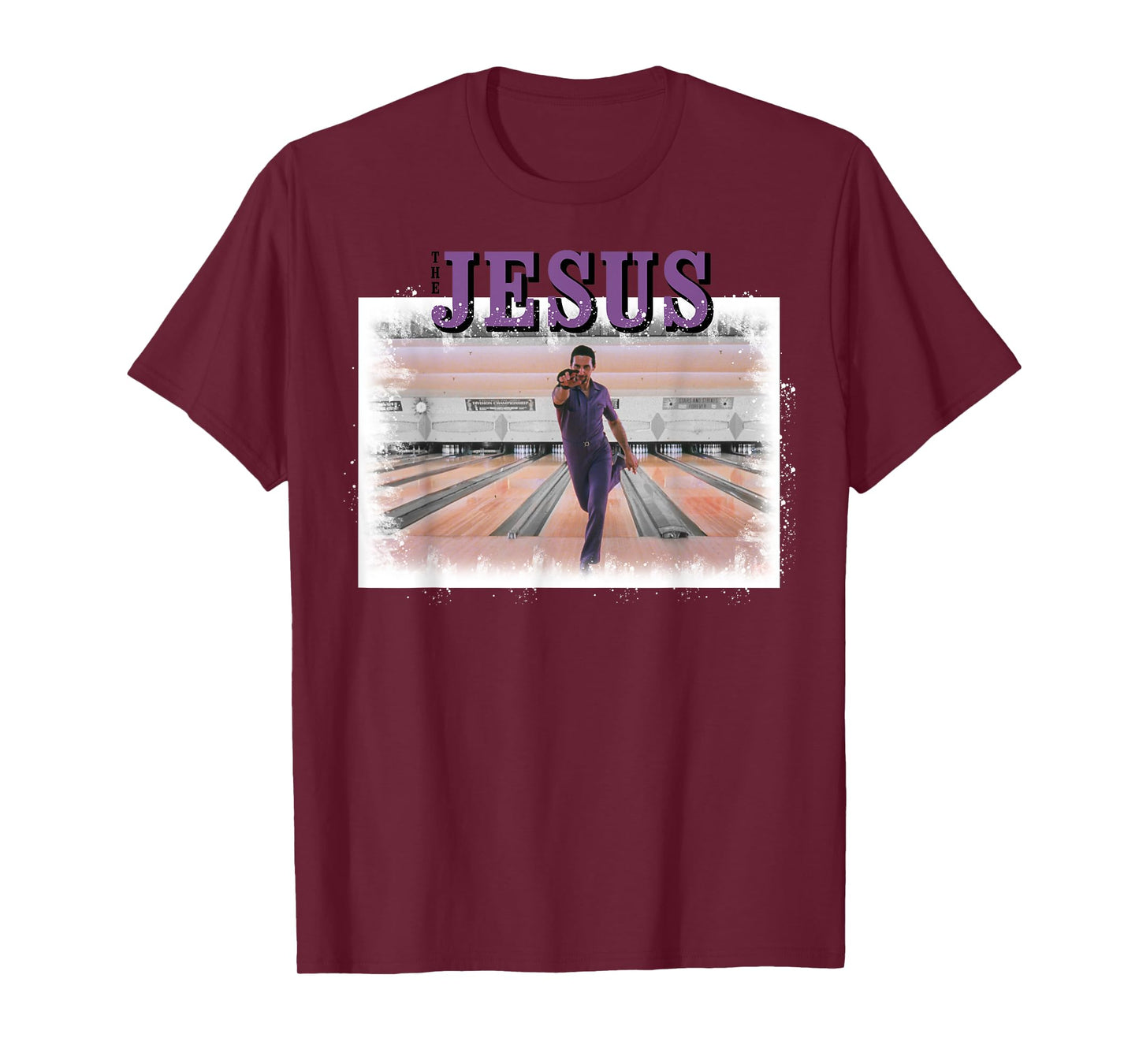 The Big Lebowski The Jesus Bowling Photo Graphic T-Shirt T-Shirt