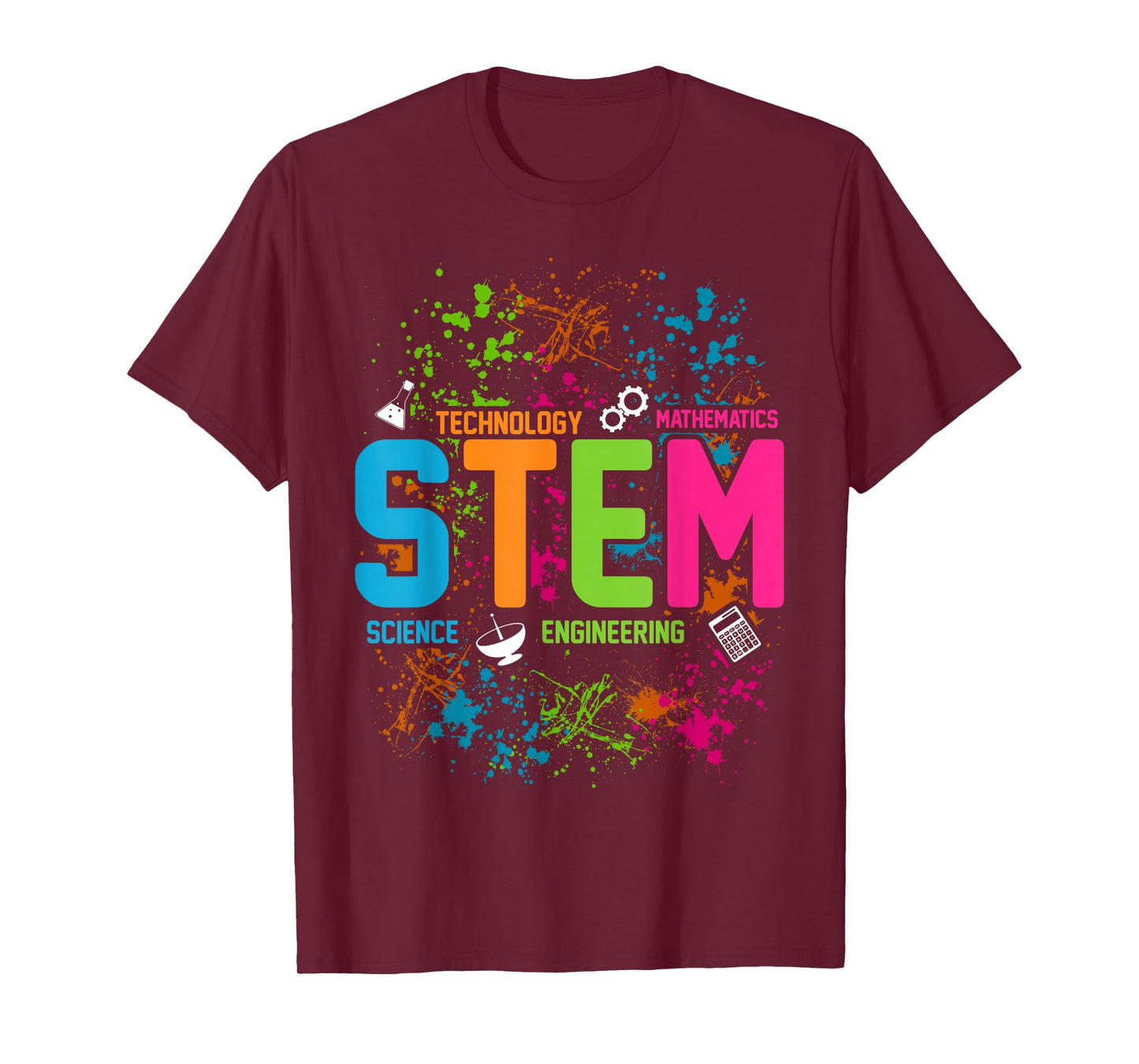 STEM Science Technology Engineering Math School T-Shirt