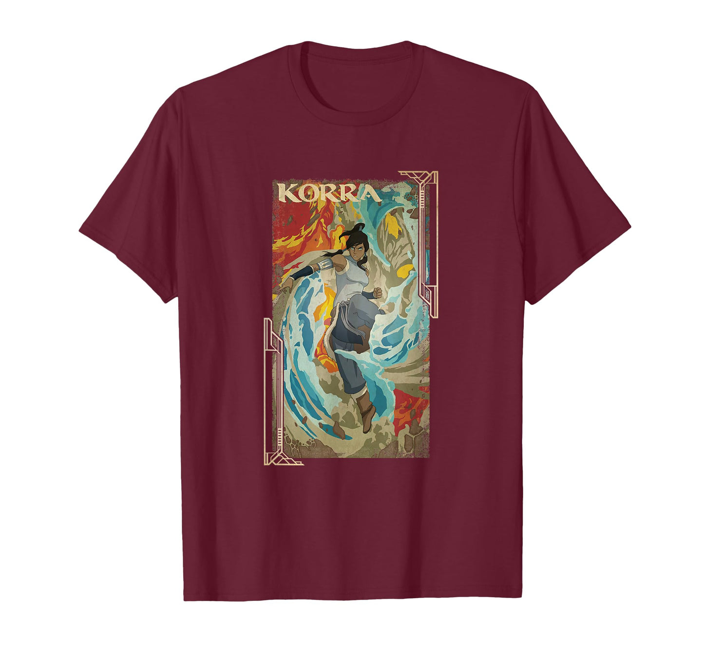The Legend of Korra Framed Avatar T-Shirt