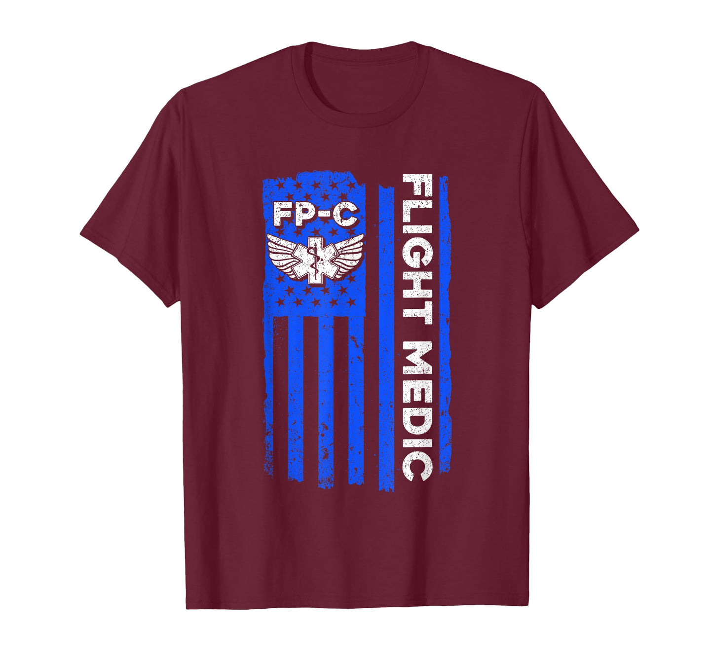 Flight Medic American Flag Flight Paramedic Emergency Nurse Women Men T-Shirt