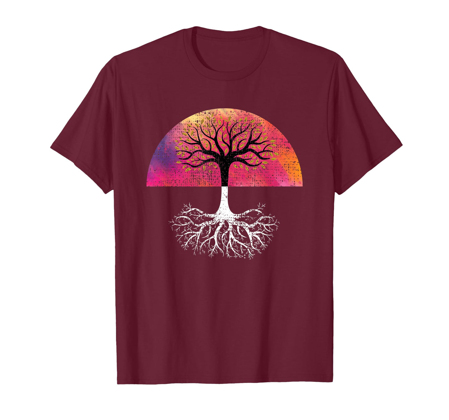 Tree Of Life Growth Tree Of Life Roots Yoga T-Shirt