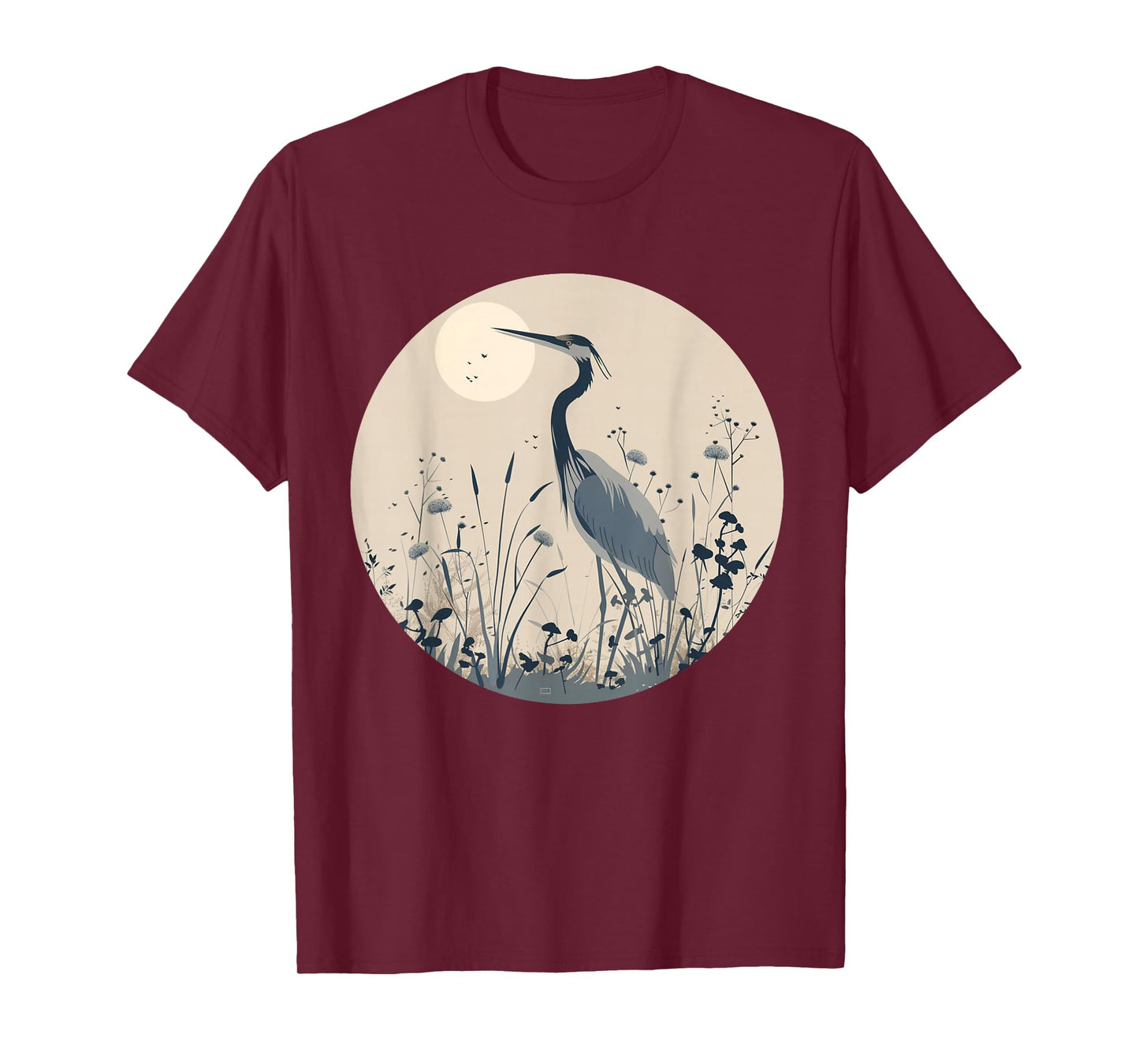 Nice Heron for Birds and Animals Lovers T-Shirt